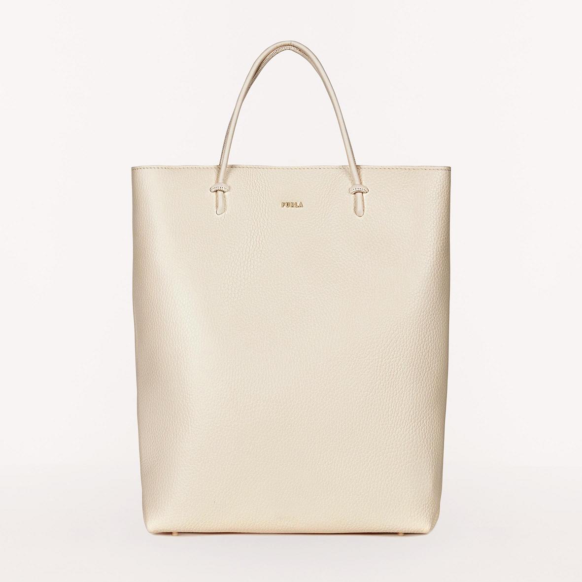 Furla Essential Vesker Oslo - Håndvesker Dame Beige YAD701894